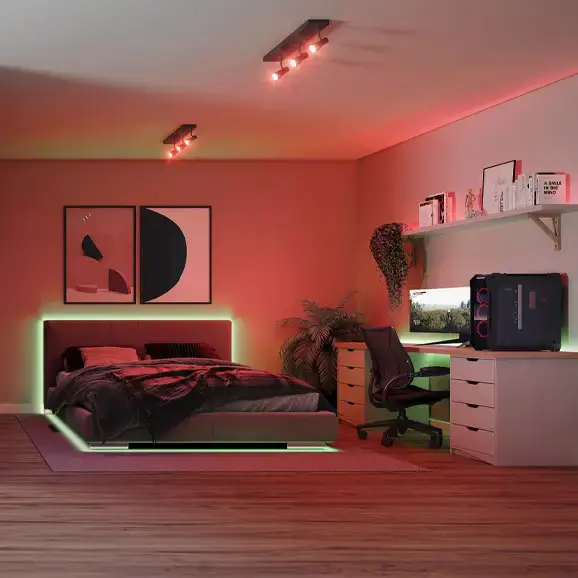 Lampada inteligente RGB led dimerizável dicróica NEO 5W 2700 a 6500K Avant — fotografia 7
