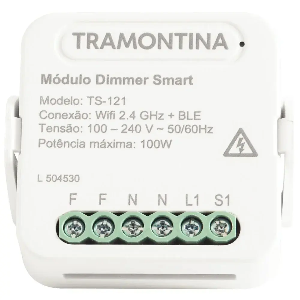 Módulo dimmer smart 100-240V 1 canal da Tramontina — fotografia 4