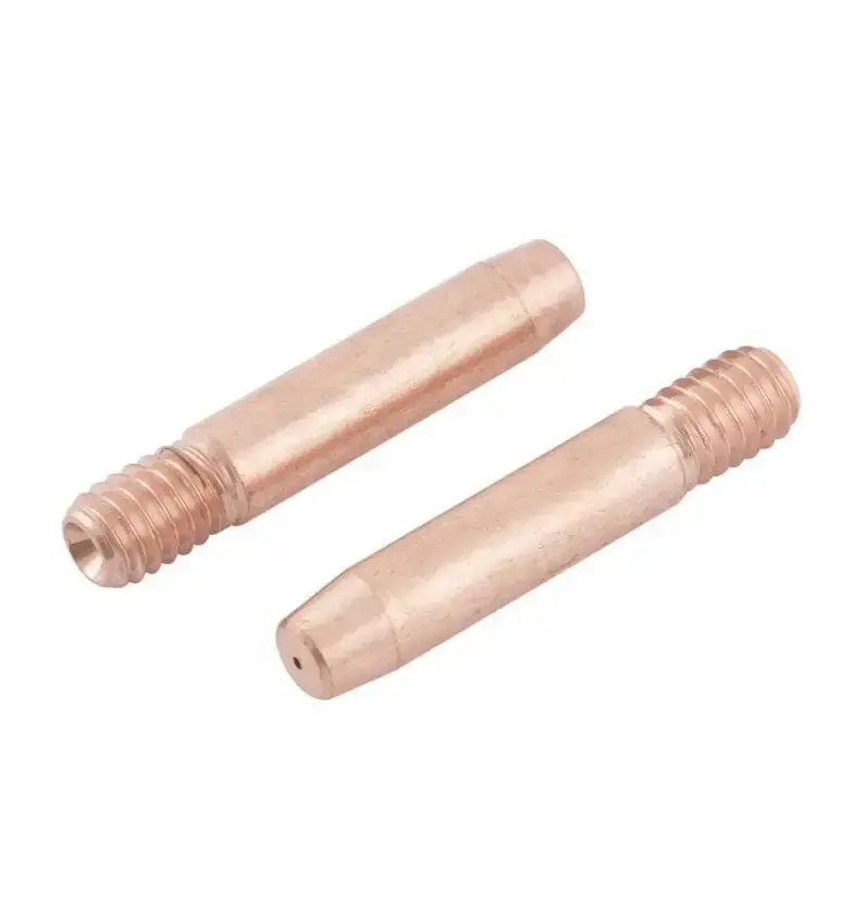 Tocha mig tubo de contato 0,9 x 37 x M6 5 unidades Oximig — fotografia 4
