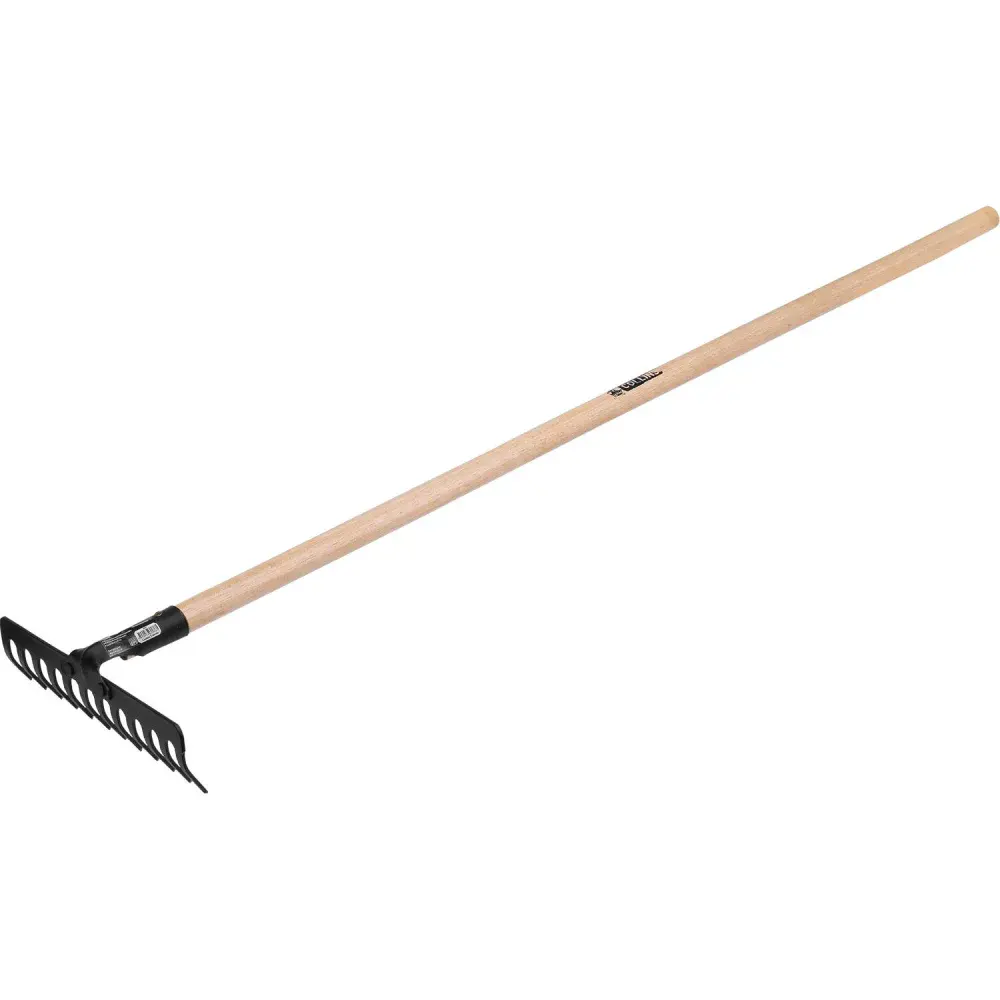 Ancinho reforçado 12 dentes cabo 120CM Collins — fotografia de referência