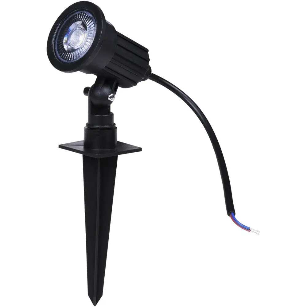 Espeto para jardim led 5W branca bivolt Liege — fotografia de referência