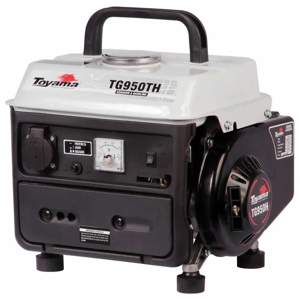 Gerador de energia a gasolina 800W home TG950TH Toyama - 220V