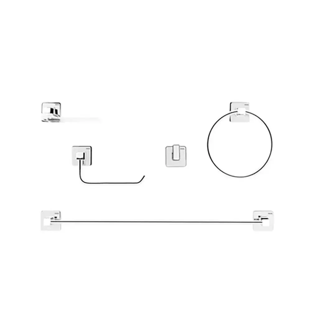 Kit de acessórios para banheiro com 5 peç Docol — fotografia 3