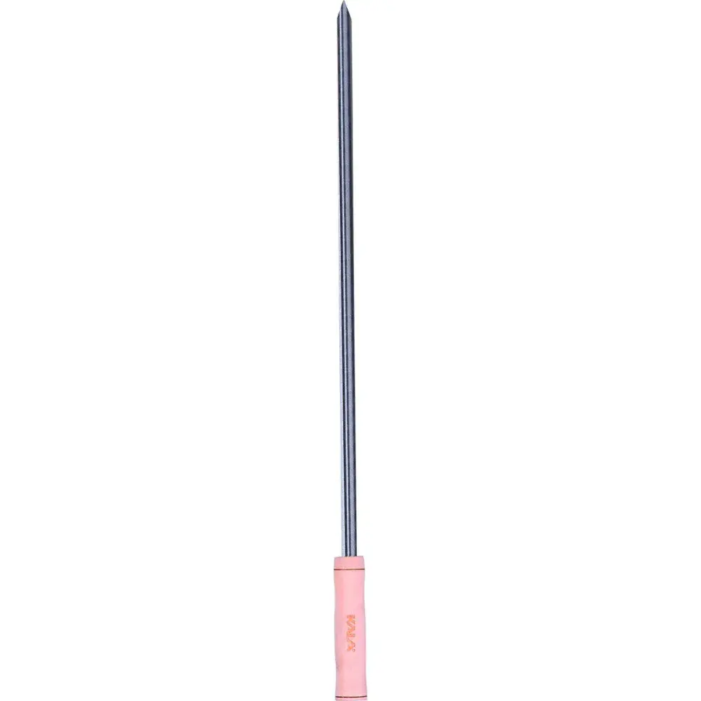 Espeto simples de chapa galvanizada com cabo de madeira 65CM Kala — fotografia de referência