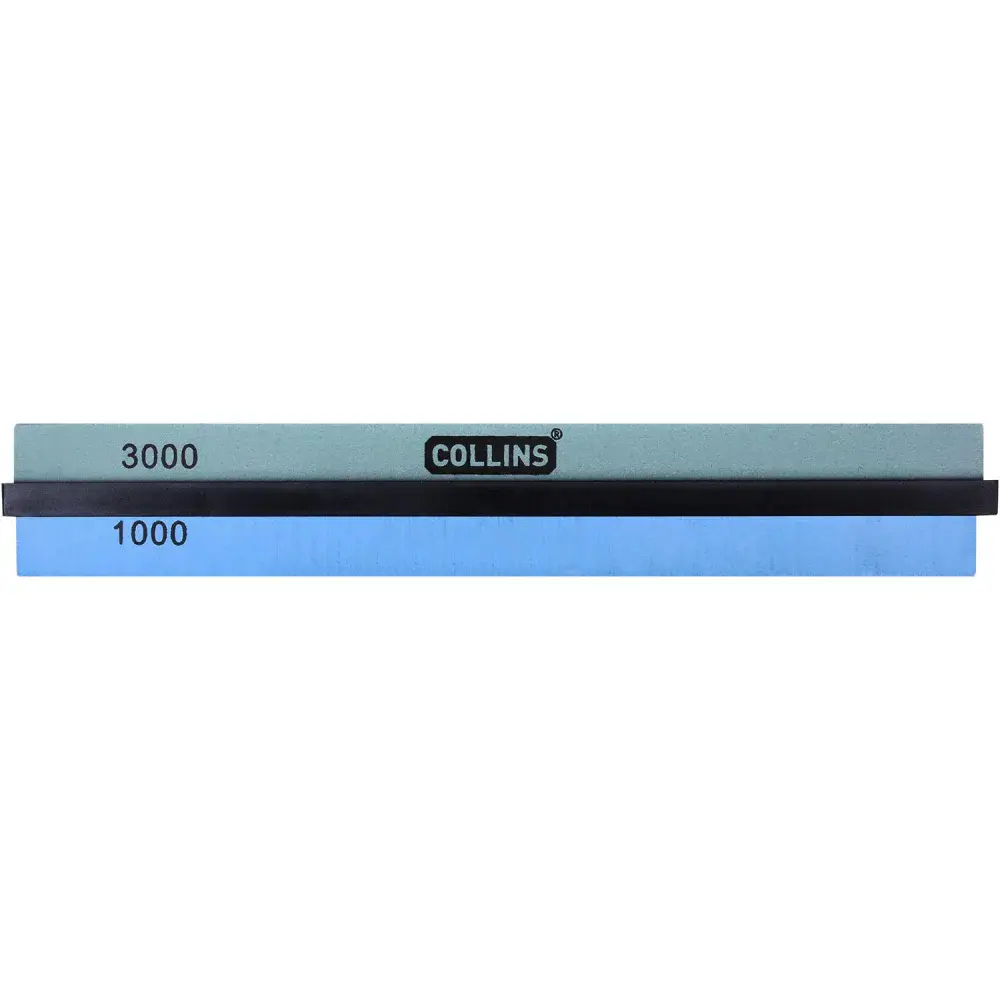Pedra de afiar dupla face grão 1000/3000 cerâmica Collins — fotografia 3