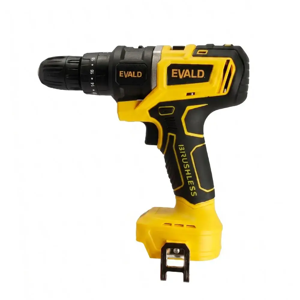 Kit furadeira bateria 21V multifuncional 10 em 1 brushless EVFM-10 Evald Bivolt — fotografia 3