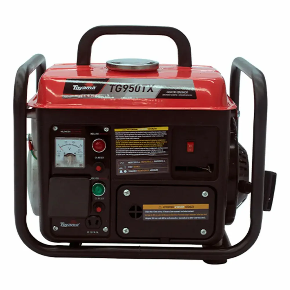 Gerador de energia a gasolina TG950TX-110 mono 127V Toyama — fotografia 5