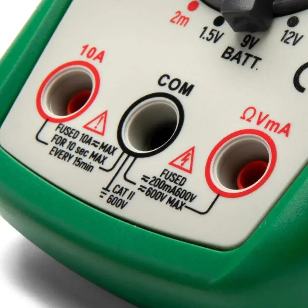 Multímetro digital cat ii 600V com medição sem contato Sata — fotografia 8