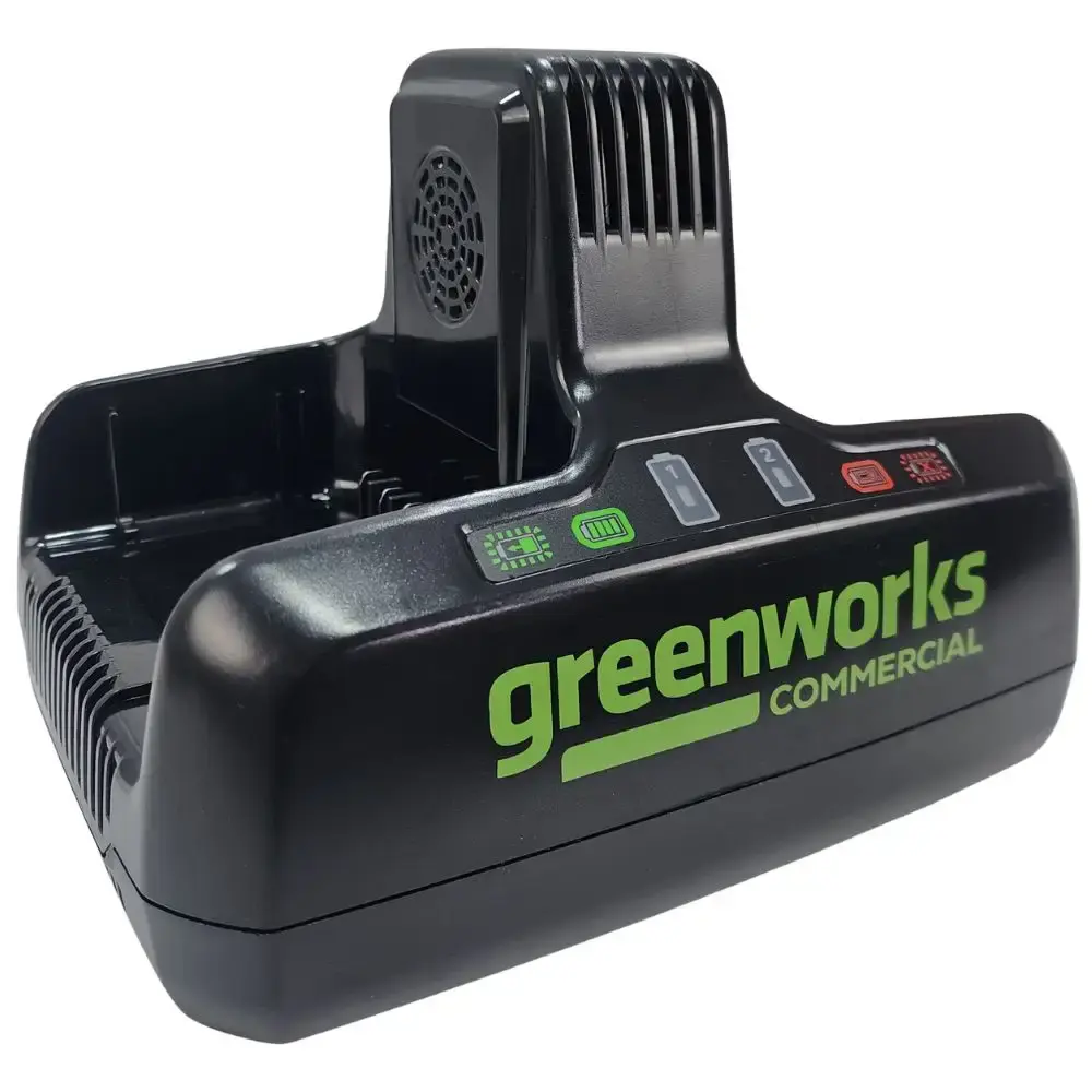 Carregador de bateria 82V bivolt 82DPC8A Greenworks — fotografia 5