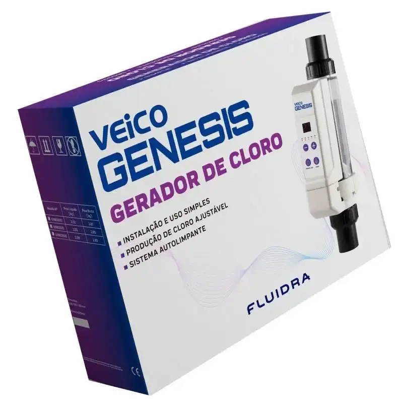 Gerador Automático de Cloro GENESIS 20 gr/h Piscinas até 60.000 Litros GENESIS 20 VEICO FLUIDRA — fotografia 5