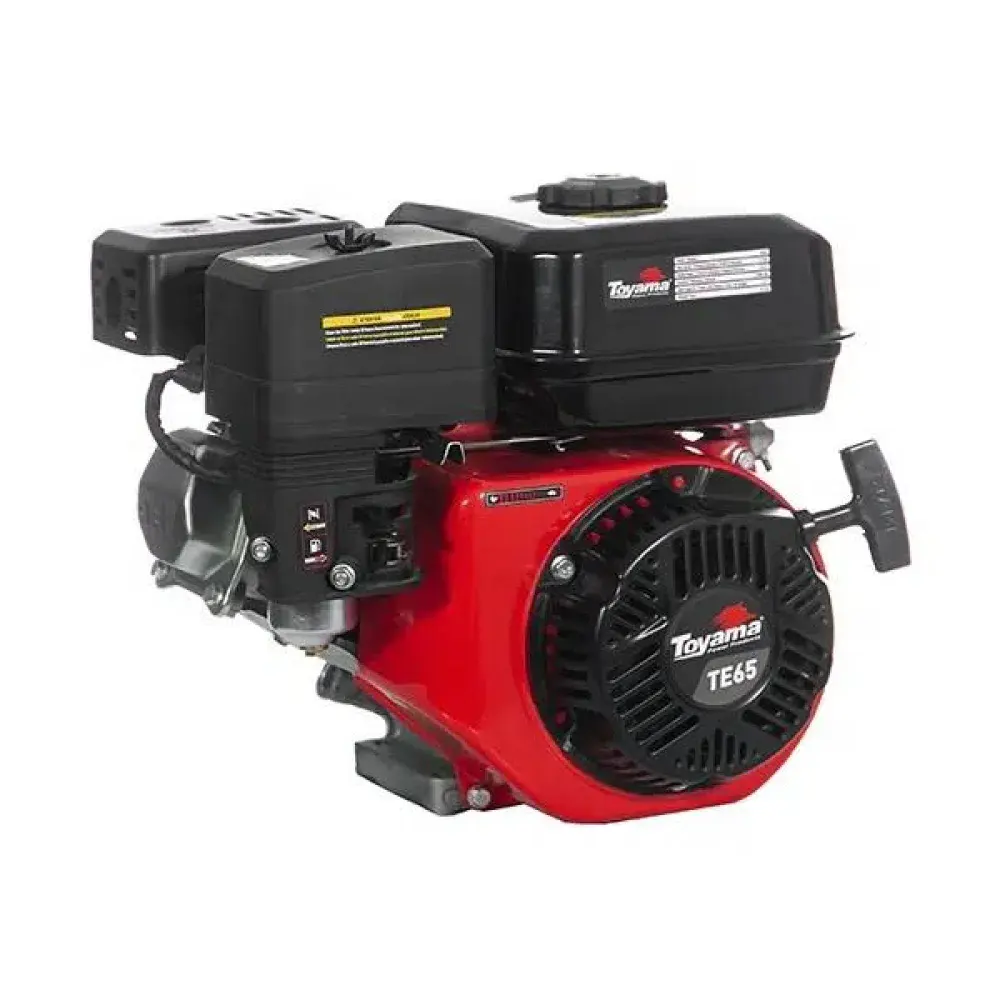 Motor a gasolina TE65X com partida manual 6.5HP Toyama
