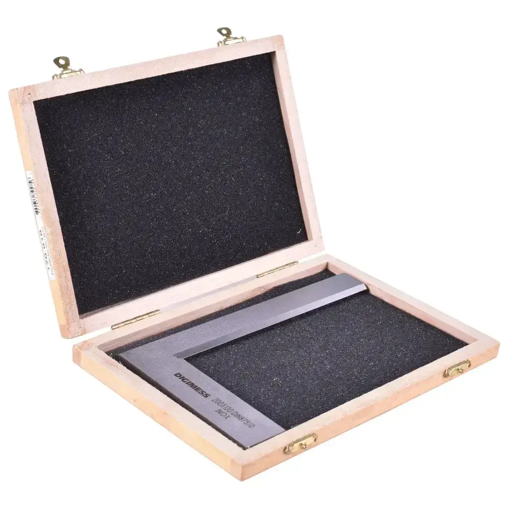 Esquadro precisão com fio classe 0 200X130MM 170010 Digimess — fotografia 9