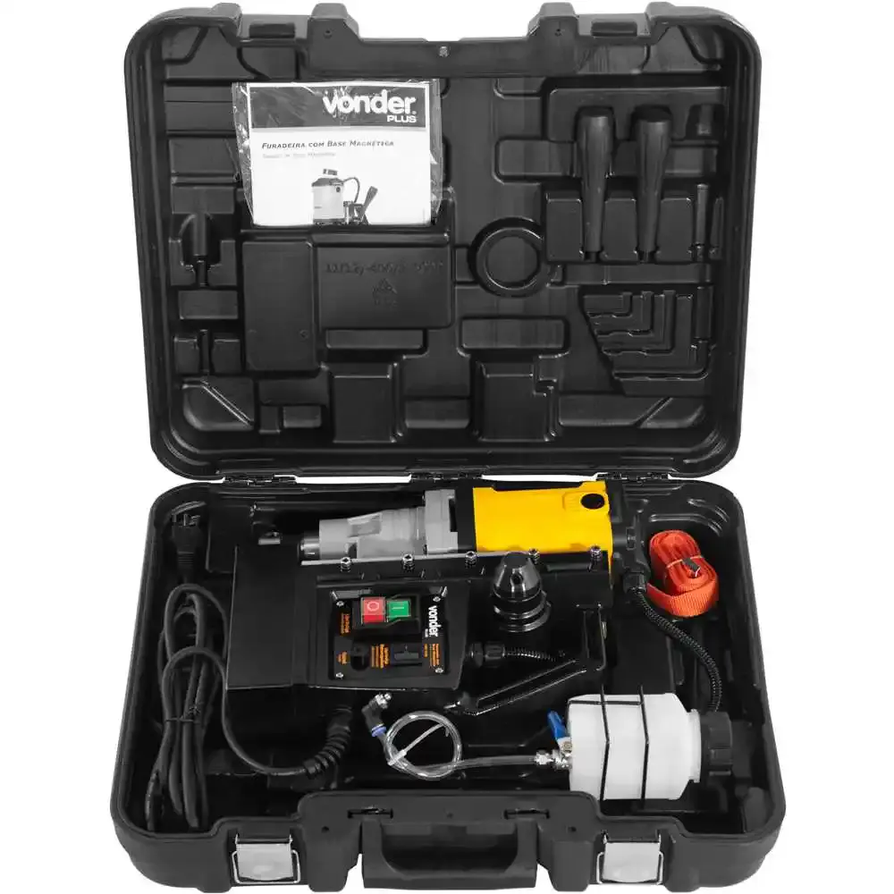 Furadeira com base magnética FMV 1500 220v VONDER 220 V — fotografia 6