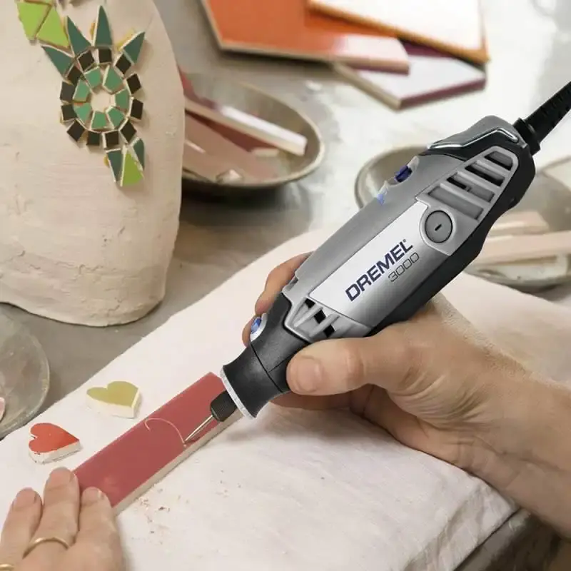 Dremel 3000 micro retífica com eixo flexível e 82 acessórios Dremel 220 V — fotografia 5
