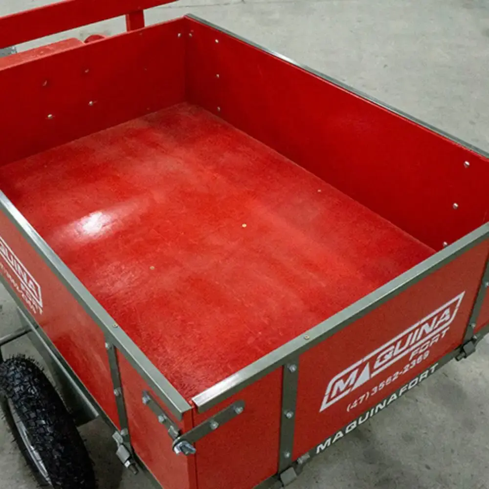 Carreta basculante para motocultivadores 1300 R8 maquinafort Maquina Fort — fotografia 3