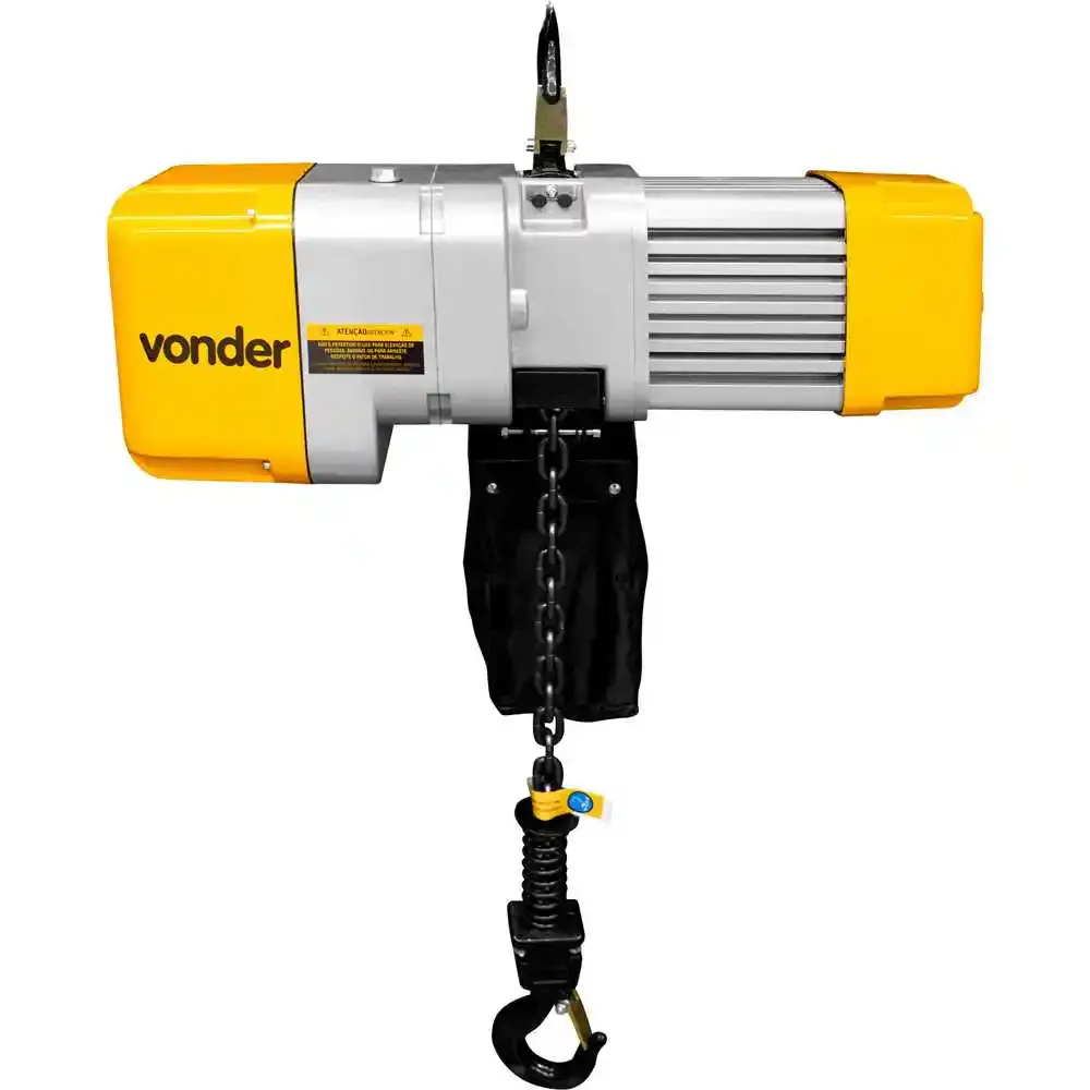 Talha eletrica 1 ton elevação 3 metros 380V Vonder — fotografia 8