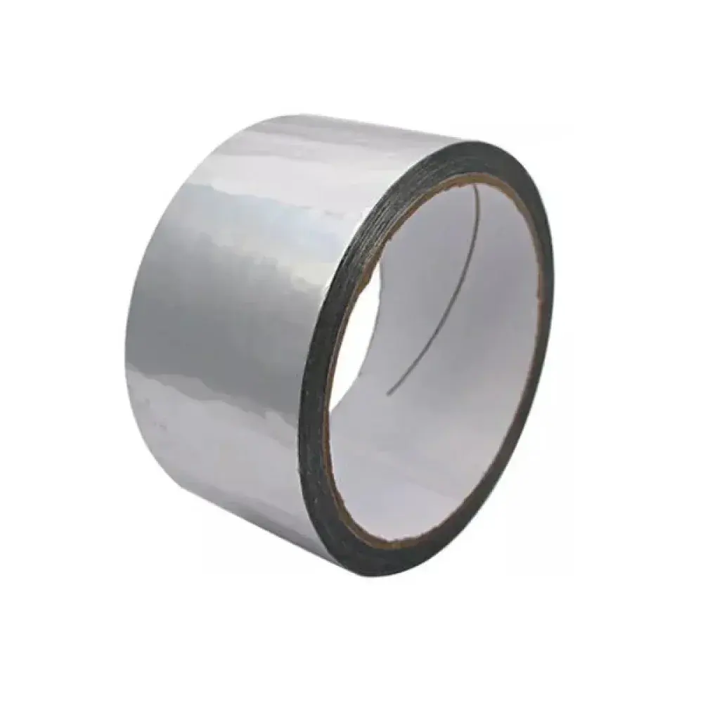 Fita aluminizada d plastic 48MM x 50METROS — fotografia 2