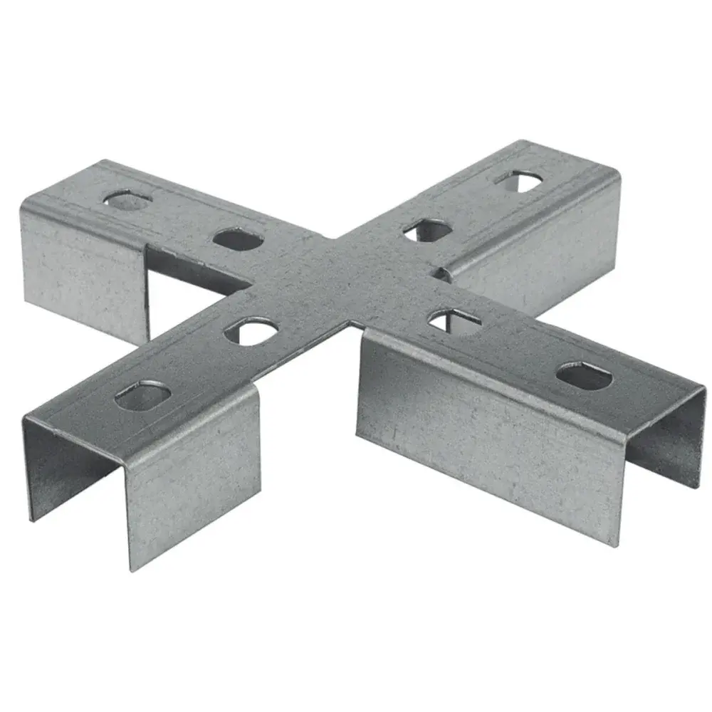 Emenda interna tipo x 38X38MM Perfil líder — fotografia de referência