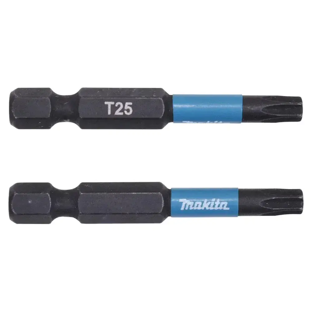 Ponta bits hexalobular T25-50MM impacto B-63797 Makita 2 pçs — fotografia 6