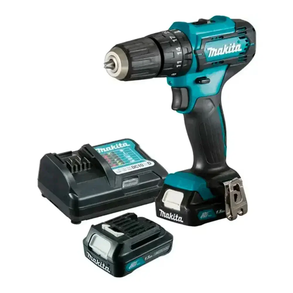 Kit parafusadeira/compressor KITHP333+MP100 Makita — fotografia 6
