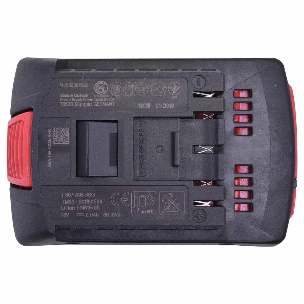 Bateria de lítio 18V 2.0AH Bosch — fotografia 10