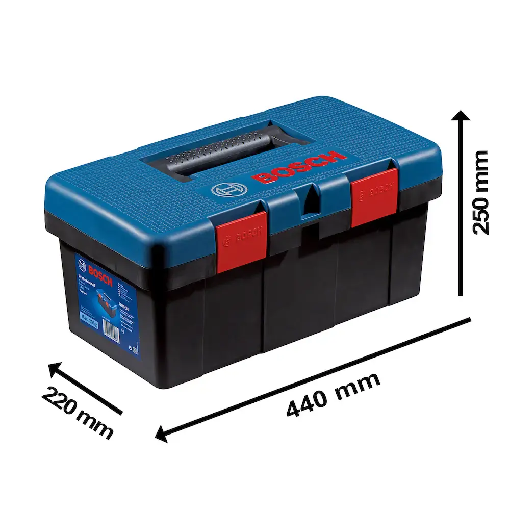 Caixa de Ferramentas Plástica para até 20 KG Tool Box BOSCH — fotografia 7