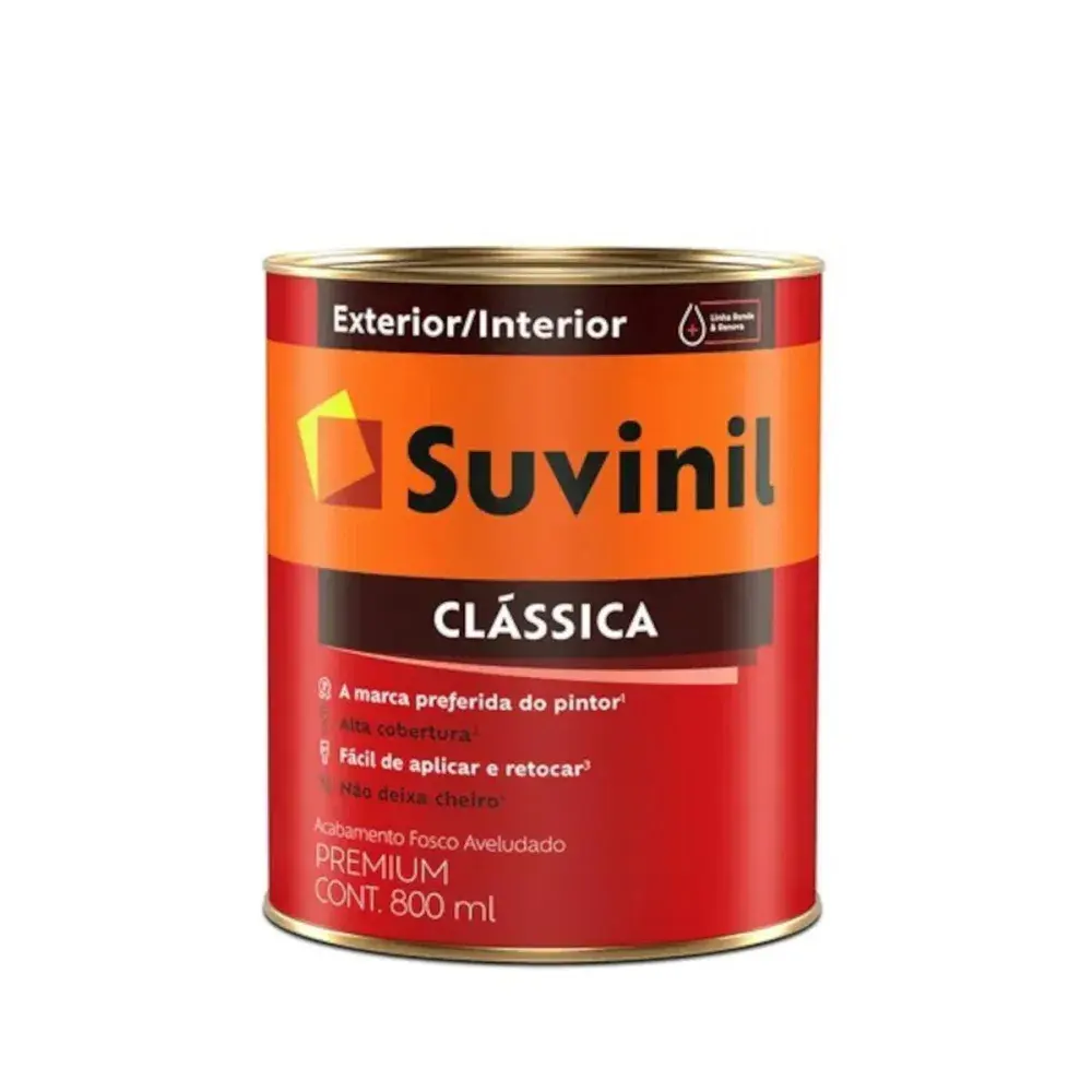 Acrílico clássica fosco base A2 800ML suvinil selfcolor