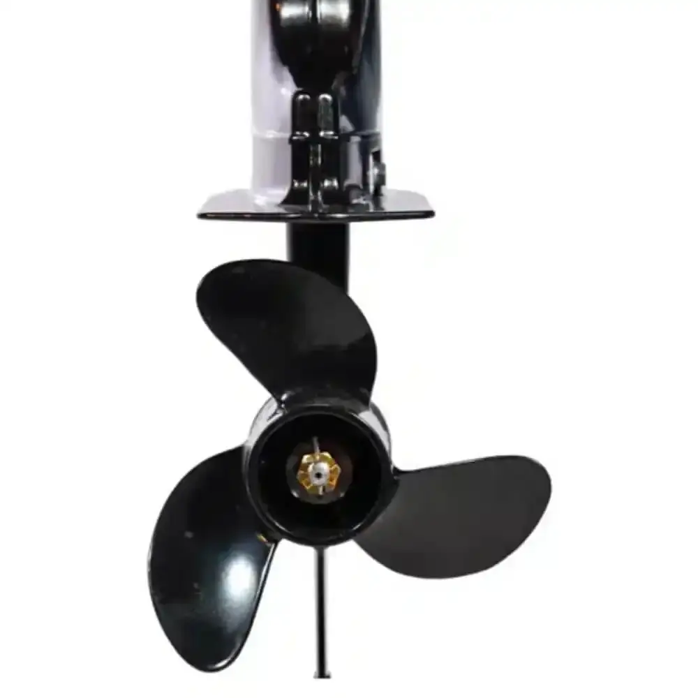 Motor de Popa Gasolina 5,8 HP com Rabeta Curta 381 mm 2 Tempos Modelo TM5.8TS TOYAMA — fotografia de referência