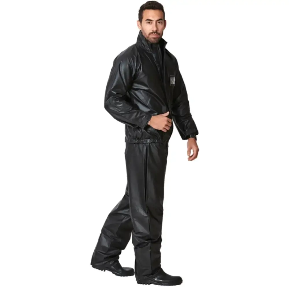 Conjunto motoqueiro capa de chuva blusão e calça moto race Evald XG — fotografia 4
