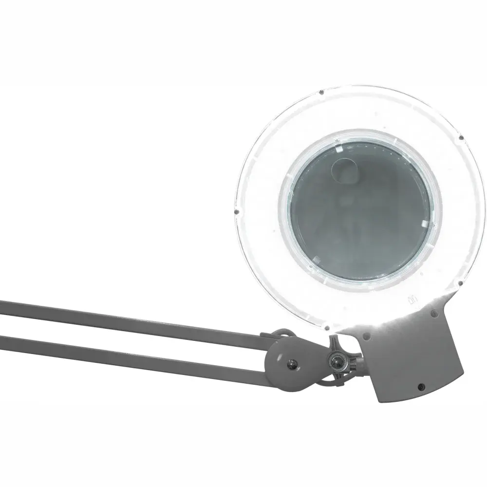 Lupa articulada com led bivolt 2,25X Bumafer — fotografia 4