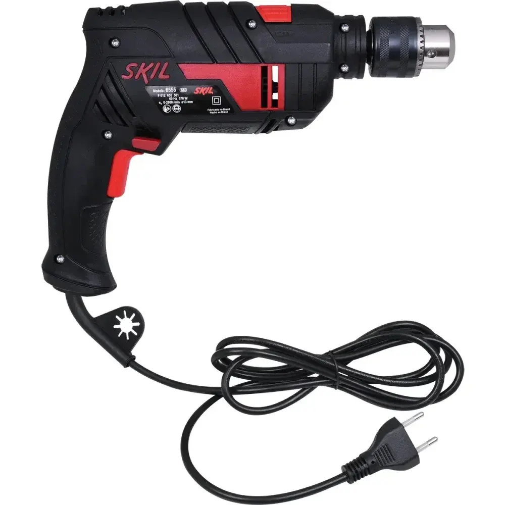 Furadeira de impacto 1/2” 570W modelo 6555 Skil - 127V — fotografia 8