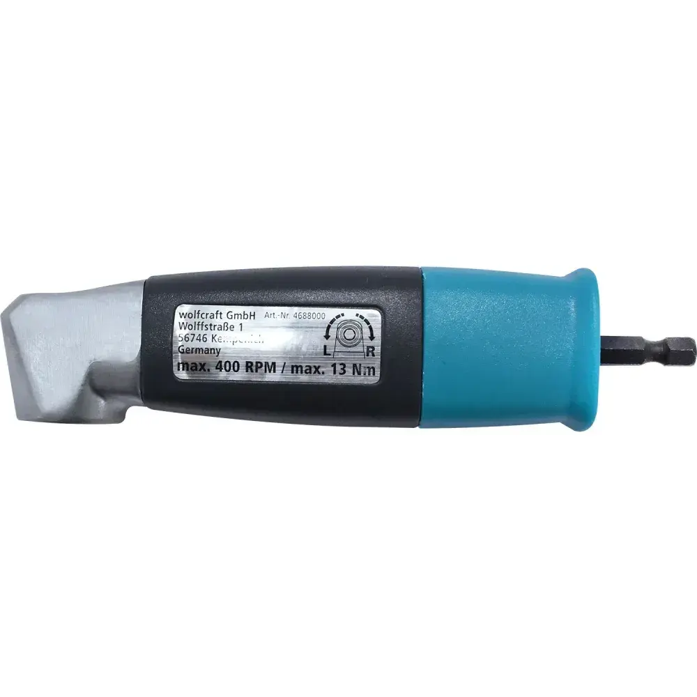 Adaptador angular 90º para furadeira - 468800 - Wolfcraft — fotografia 8