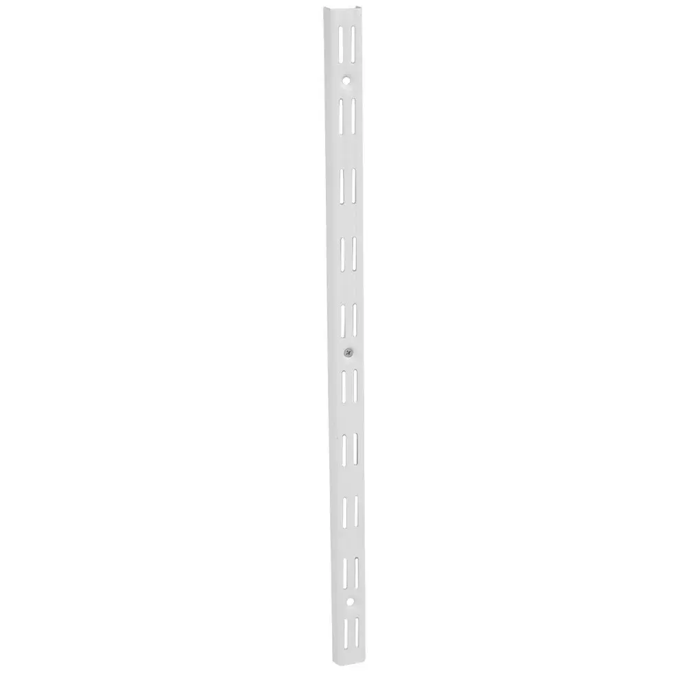 Trilho prateleira utilidades branco duplo 200CM Prat-k