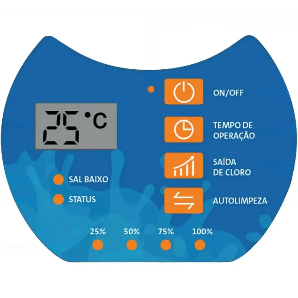 Gerador de Cloro 6 g/h Piscinas até 29.000 Litros Bivolt SmartClor 06 DANCOR — fotografia 3