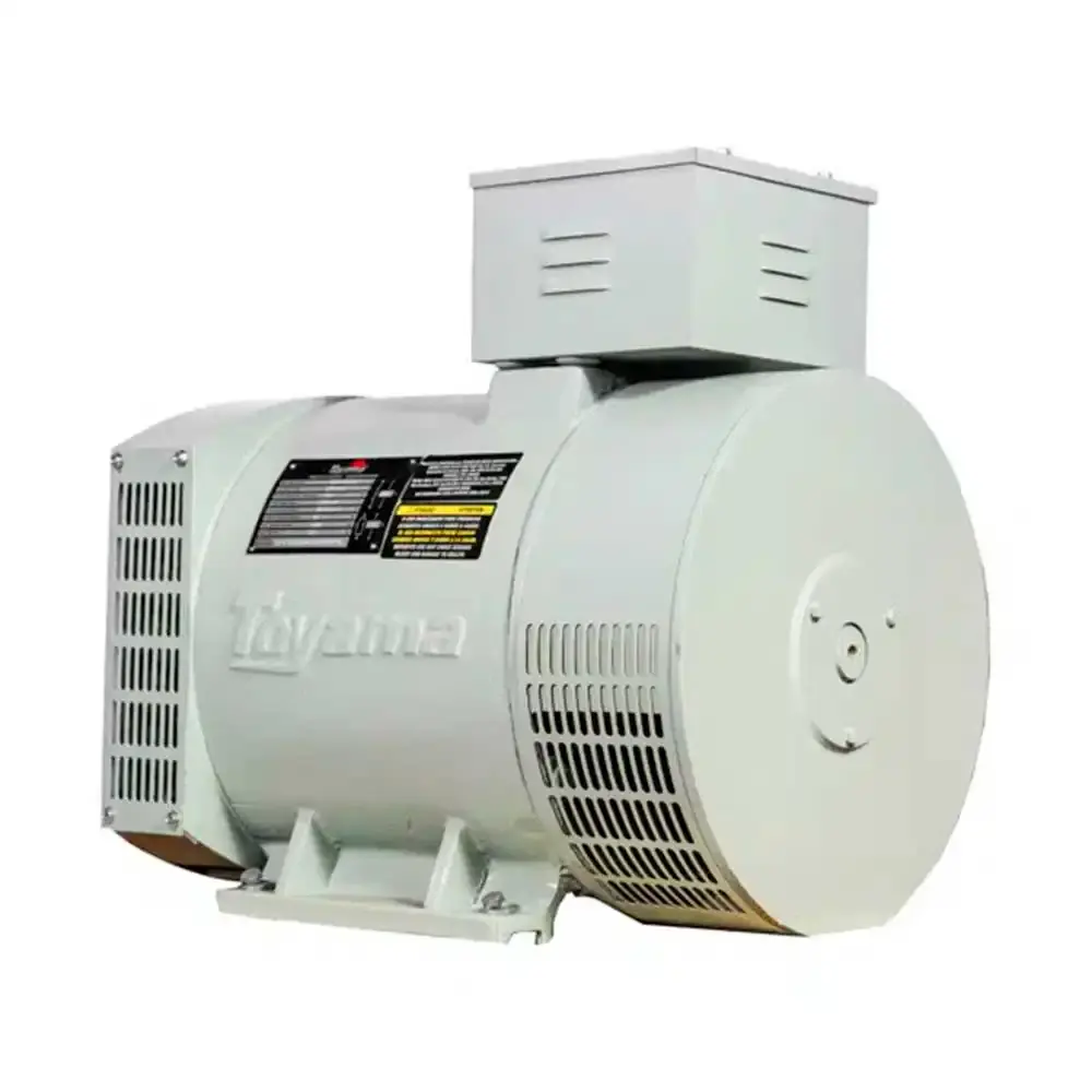 Alternador 8 KVA trifásico 127/220V TA8.0CT2 4 polos 271-001 Toyama — fotografia 3