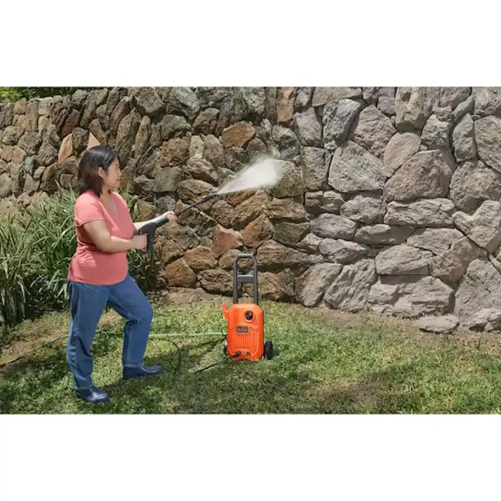 Lavadora de alta pressão 1500W 1740 PSI 6,8 l/min black & decker 220 V — fotografia 7