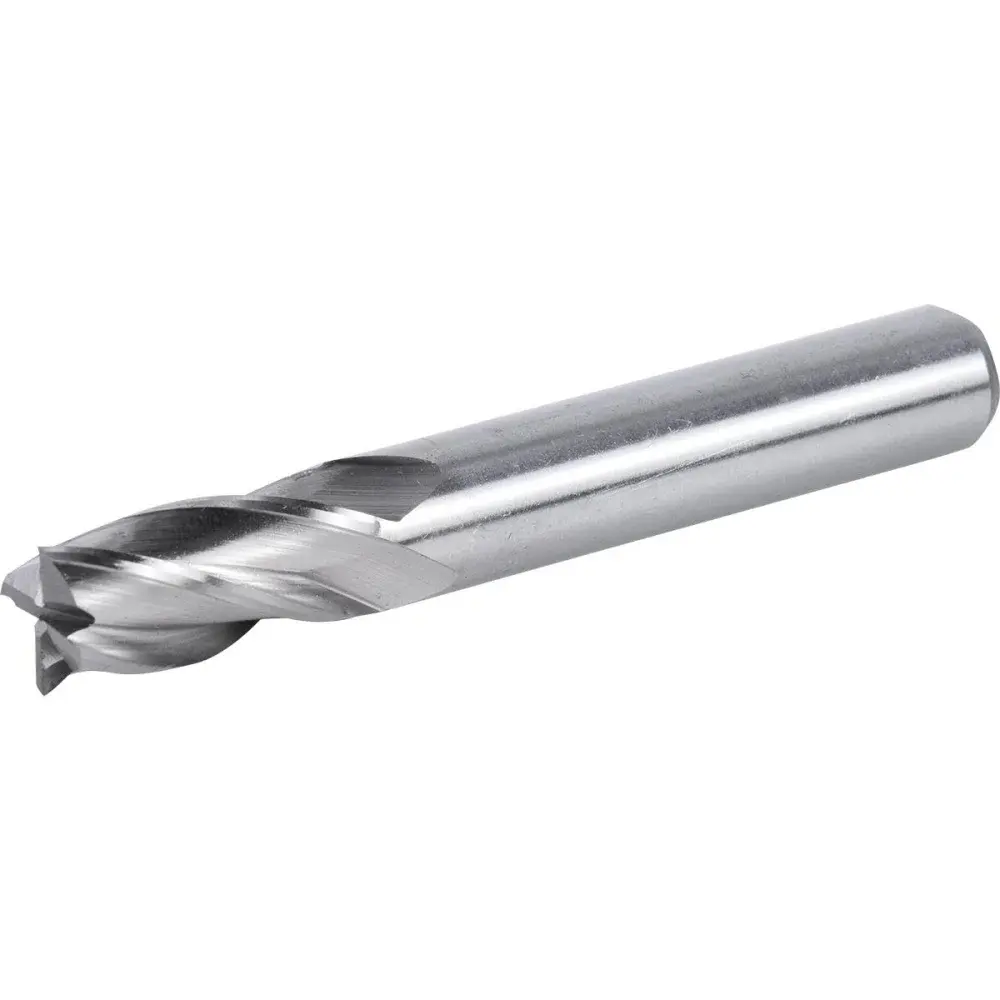Fresa de topo reto aço rápido 12MM haste 12MM Worker — fotografia 3