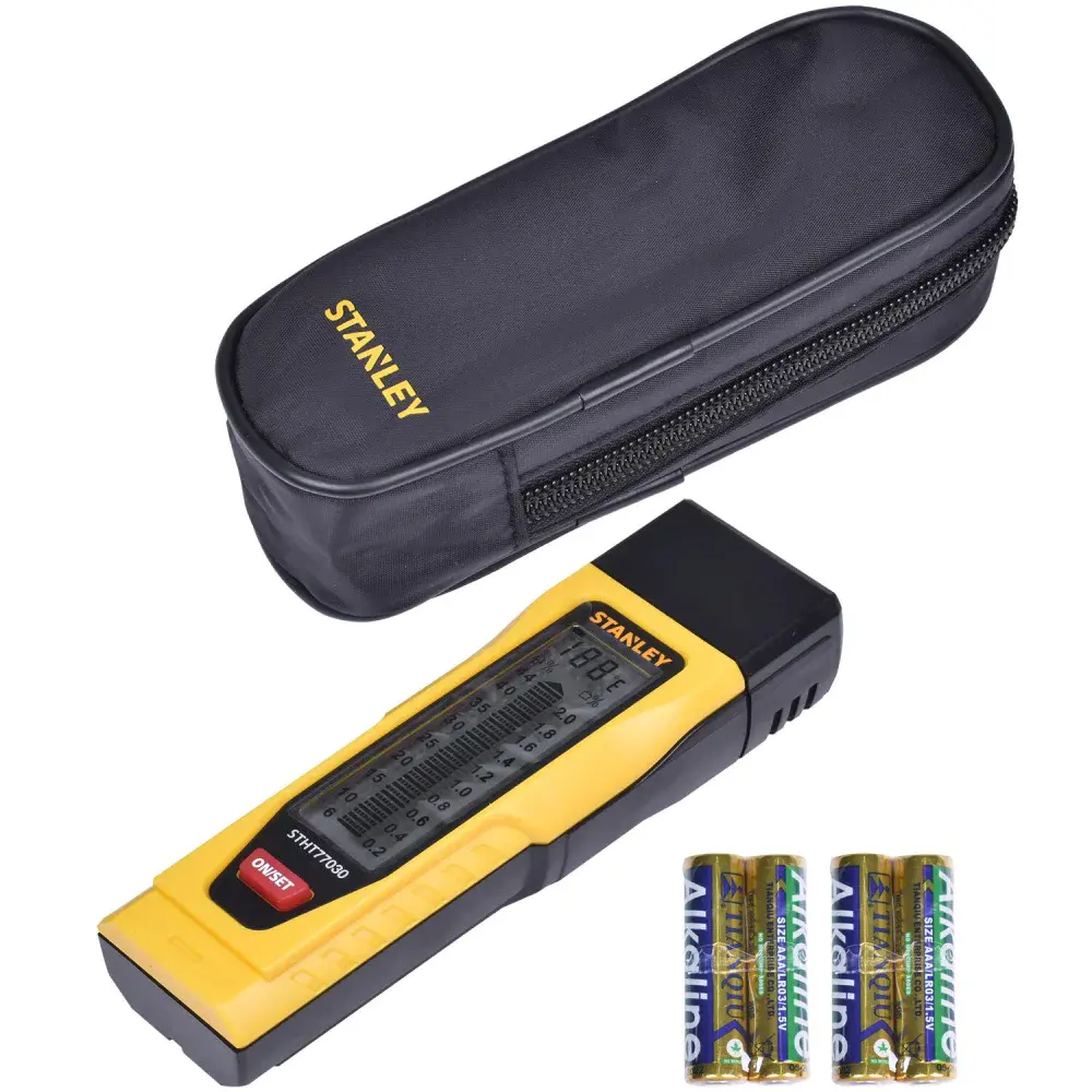 Medidor de umidade digital com dois pinos 8MM Stanley — fotografia de referência