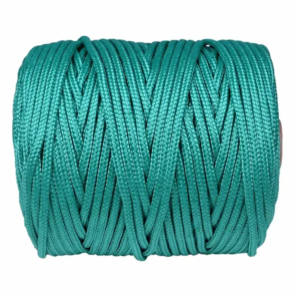 Corda pet trançada 150M/ 6MM verde Collins — fotografia 4
