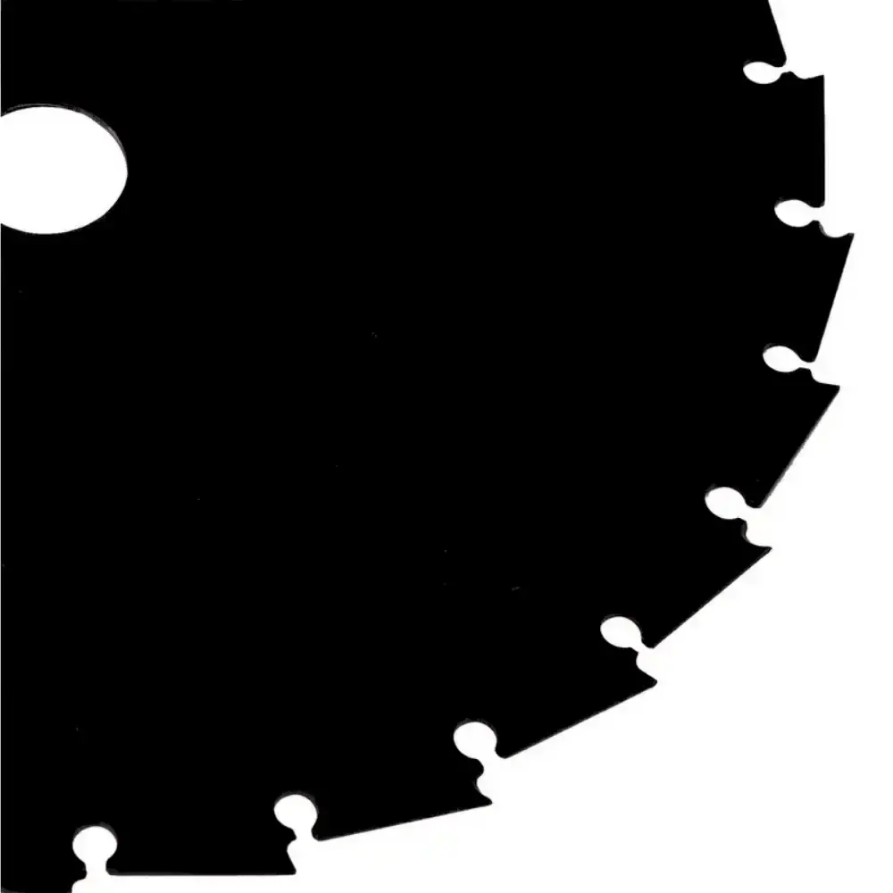 Disco para Roçadeira 255 x 25,4 mm 26 Dentes TOYAMA — fotografia 3