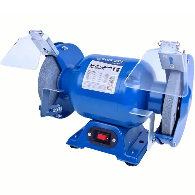 Moto esmeril 6 POL 1/2 HP 350W 3400 RPM Bremen 110 V — fotografia 7