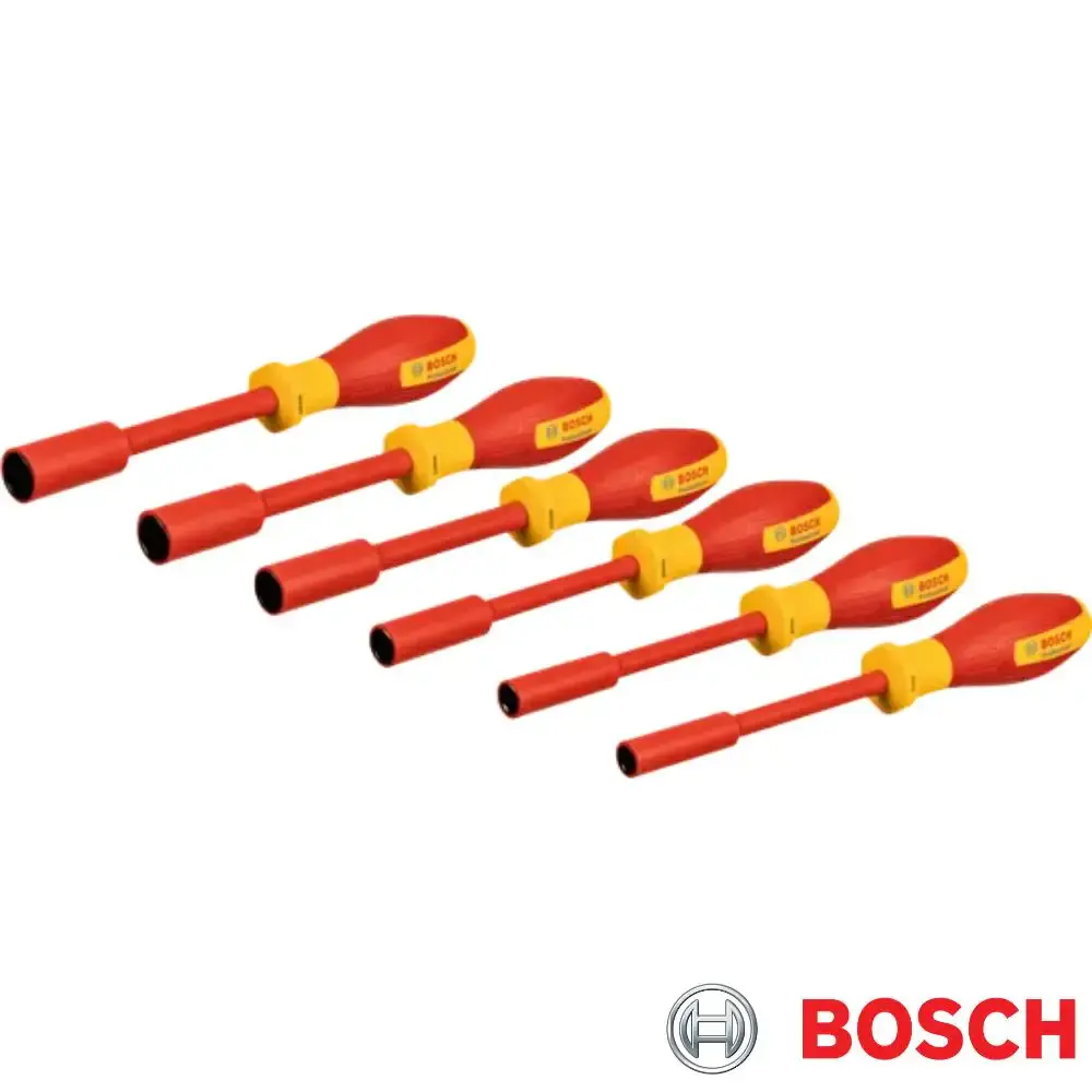 Jogo de chave fixa de uma boca VDE 6 peças Bosch — fotografia 4
