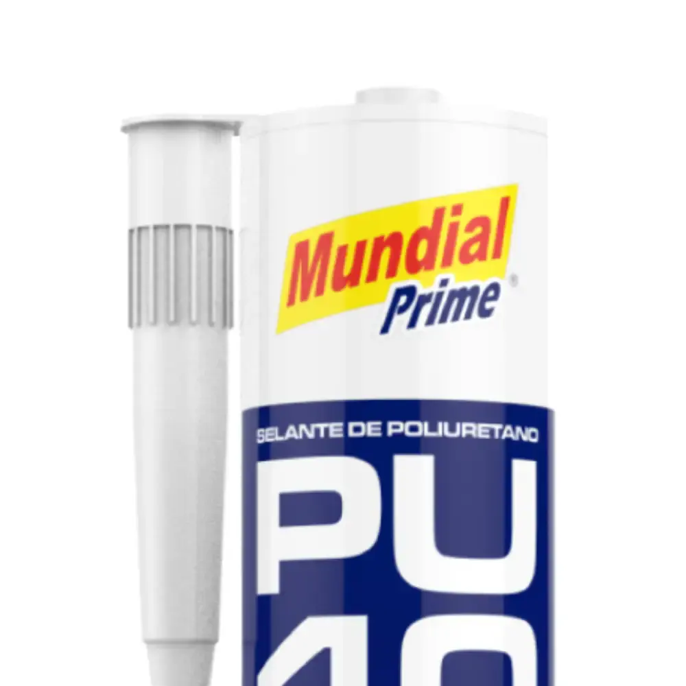 Selante poliuretano para construção PU40 branco 12 unidades mundial prime — fotografia 3