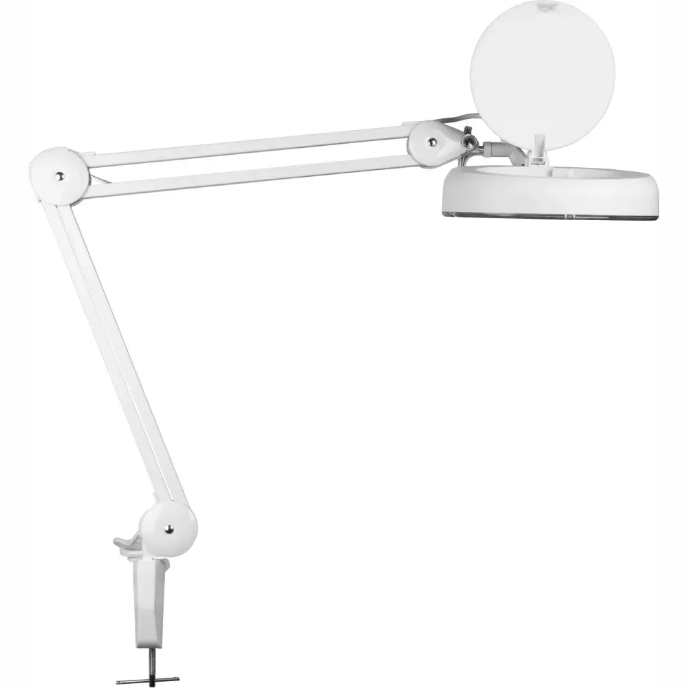 Lupa articulada com led bivolt 2,25X Bumafer — fotografia 3