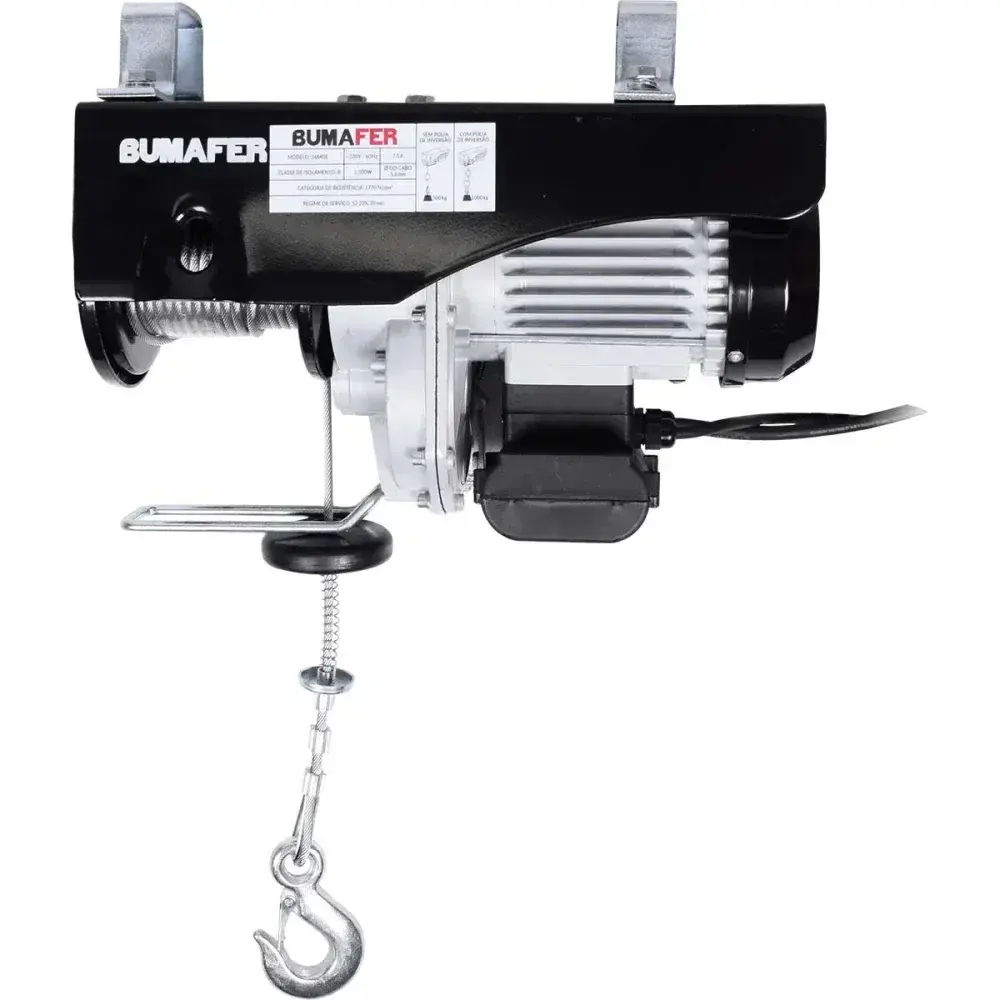 Guincho elétrico vertical 1000KG 12M 1300W 220V Bumafer — fotografia 9