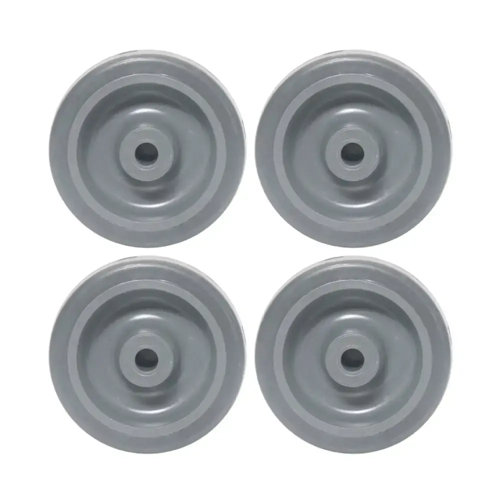 Roda 5 POL PVC até 75KG 4 unidades R312BPSM Schioppa — fotografia de referência