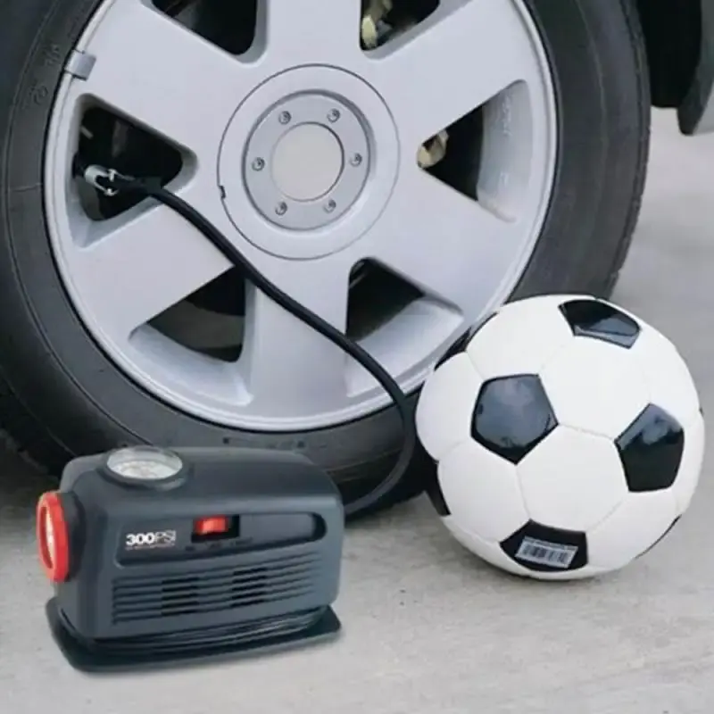 Compressor de ar automotivo acendedor de carros com lanterna air plus 12V digital Schulz — fotografia 2