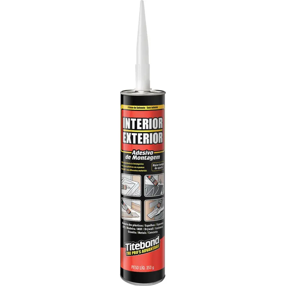 Adesivo de montagem interior-exterior 353G Titebond