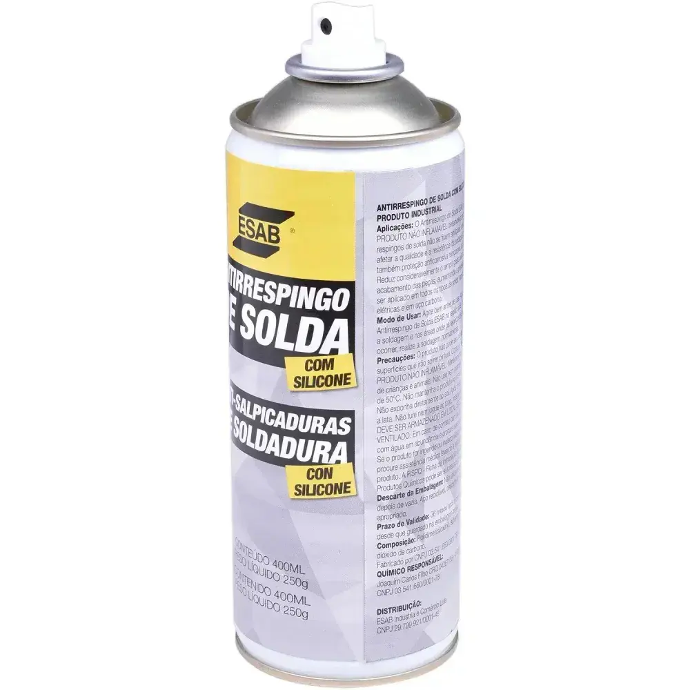 Anti respingos de solda com silicone 400 ml Esab — fotografia 7