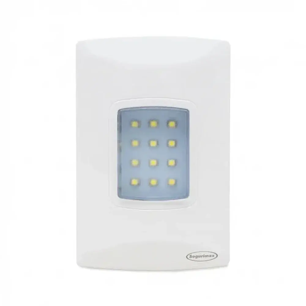 Luminaria emergencia embutir 100LM br Segurimax